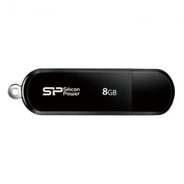 Флеш-память Silicon Power Luxmini 322 8GB black Флеш-память Silicon Power Luxmini 322 8GB black