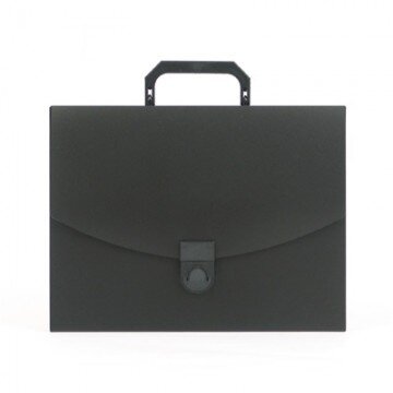 Папка портфель пласт. ATTACHE A4/06 30мм черный