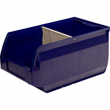 Контейнер ПП,400х230х200мм, Napoli,сплош/сплош,арт.5004_синий