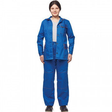 Спец.одежда летняя Костюм жен.Мастер/л06-КБР вас.оранж. (52-54)170-176