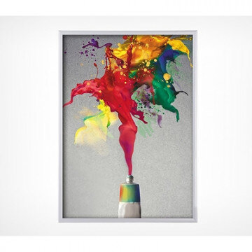 Клик-рама алюминиевая, ширина профиля 25 мм ALUSNAP-25, формат А1