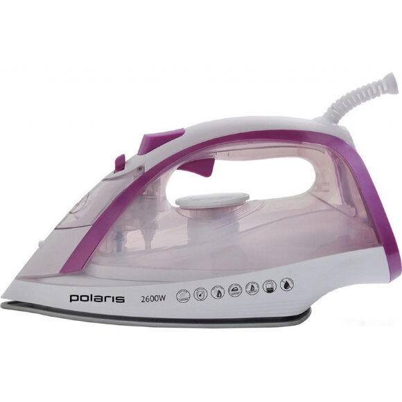 Утюг PolarisPIR 2668AK 3m с отпар.,  2600Вт,PRO 5 Ceramic, 190 г/мин