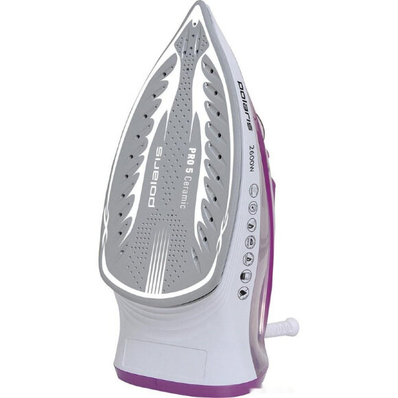 Утюг PolarisPIR 2668AK 3m с отпар.,  2600Вт,PRO 5 Ceramic, 190 г/мин