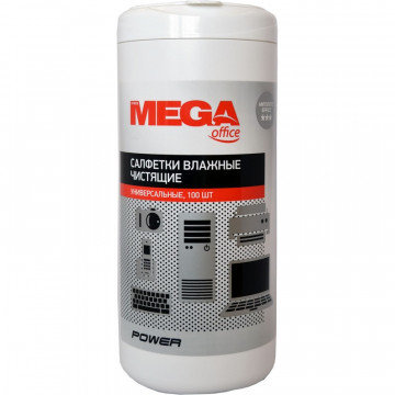 Салфетки Promega office Power в тубе д/чистки поверх. 100 шт. Салфетки Promega office Power в тубе д/чистки поверх. 100 шт.