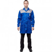 Халат рабочий у19-ХЛ вас/сер (р.48-50) 182-188