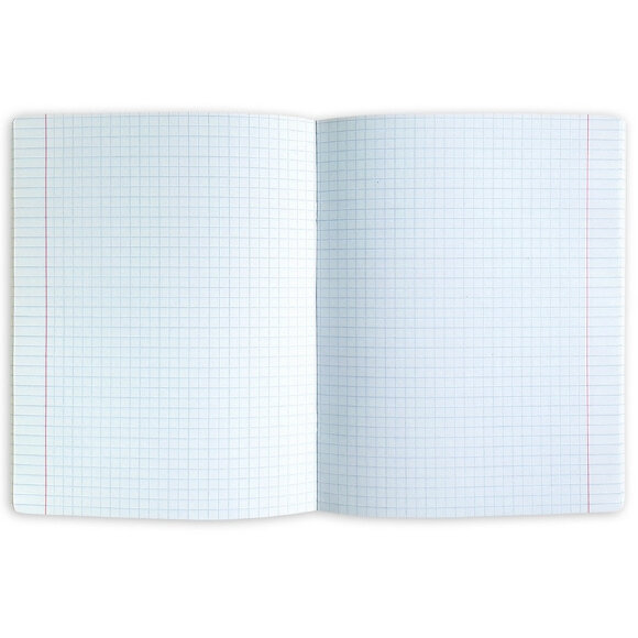 Тетрадь общая BeSmart А5 48л, клетка,поля,скрепка, Discovery пляж N1881