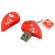 Флеш-память Smartbuy Wild series, 16Gb, USB 2.0, сердце, SB16GBHeart