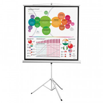 Экран Digis DSKD-1106 мобильный 1:1, 200х200