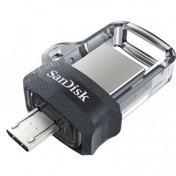 Флеш-память SanDisk Ultra Dual Drive M3.0, 16Gb, USB 3.0, SDDD3-016G-G46 Флеш-память SanDisk Ultra Dual Drive M3.0, 16Gb, USB 3.0, SDDD3-016G-G46