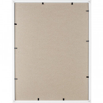 Рамка с паспарту, пластик, 30х40, белый цвет  500П