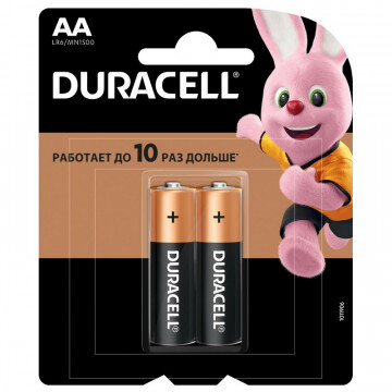Батарейки DURACELL BASIC АА/LR6-2BL