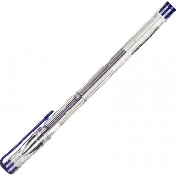 Ручка гелевая Attache синий стерж., 0,5мм, без манж. Ручка гелевая Attache синий стерж., 0,5мм, без манж.