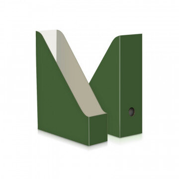 Вертикальный накопитель Attache Selection СROCUS  75мм 2шт/уп green clover