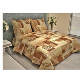 Постельное белье 1,5 сп бязь 105 гр/м2 Везель бежевый