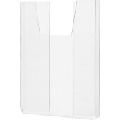 Карман настенный Attache А3 объемный 1 отделение вертикальный акрил