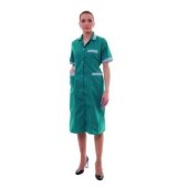 Халат для горничных и уборщиц у01-ХЛ кор.рук бирюз(р.52-54) 170-17