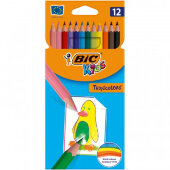 Карандаши цветные 12цв 6-гран Bic Tropicolors 832566 Карандаши цветные 12цв 6-гран Bic Tropicolors 832566