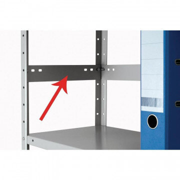 Метал.Мебель ПРАКТИК планка огранич. MS-50 (20шт/упак)