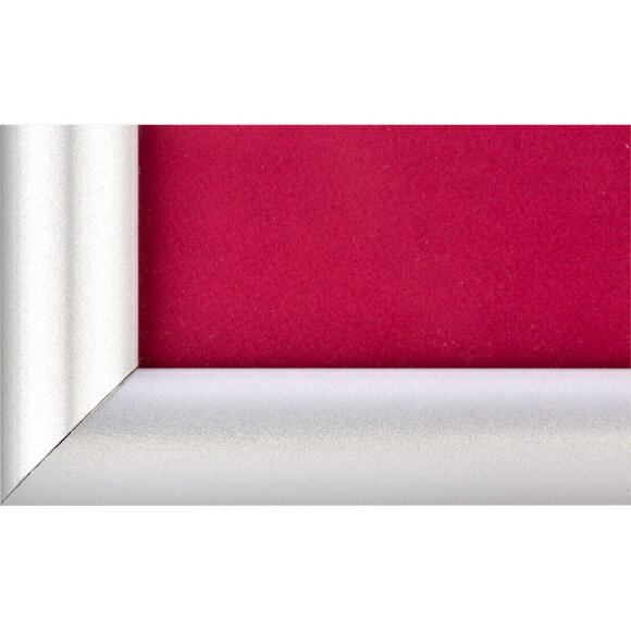 Рамка А4(21х30)ATTACHE серебро, алюминиевый багет, настенная Рамка А4(21х30)ATTACHE серебро, алюминиевый багет, настенная