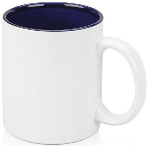 Кружка &#039;Gain&#039; 320мл, белый/темно-синий арт.879652