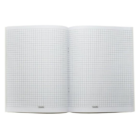 Тетрадь общая А5,48л,165х206,клет,скрепка,обл.карт,бл.65гр Серия Дом 00054