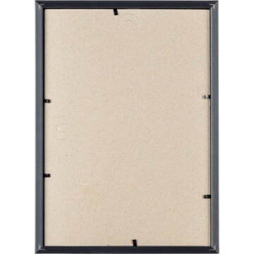 Рамка с паспарту, пластик, 21х30, серебр. цвет  516П