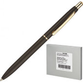 Ручка шариковая Attache 4007BL автомат.,метал.корпус,черный GT