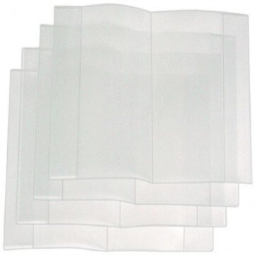 Набор обложек №1School д/учебн., конт.карт, 5шт, 293х560, ПВХ, 110мкм