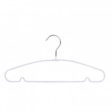 Вешалка-плечики Jas прямая Attache MHT001 покрытие ПВХ белый 10 шт.