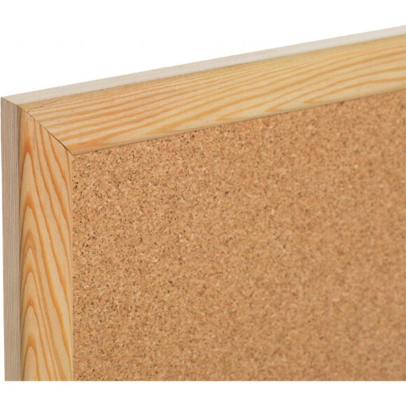 Доска пробковая Attache Economy 100х150 см деревян. рама