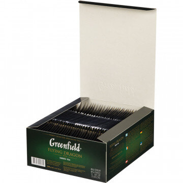 Чай Greenfield Flying Dragon зеленый фольгир.100пак/уп 0585-09