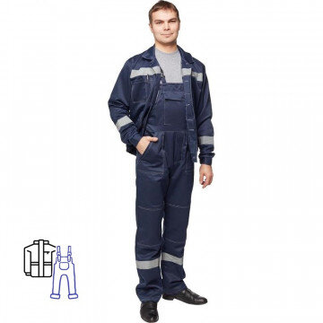 Спец.одежда летняя Костюм муж. л22-КПК т.син. (р.52-54) 170-176