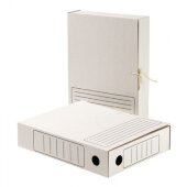 Короб Архивный ATTACHE,с завязками 75 мм ,белый