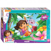 Пазл 104 элемента Даша-путешественница арт.82177