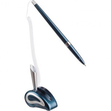 Ручка шариковая на липучке для стены и стола Attache синяя, син.ст.