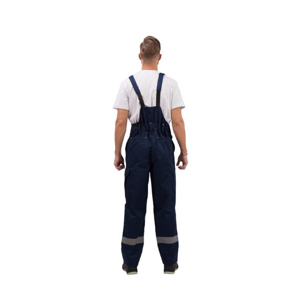 Спец.одежда летняя Полукомбинезон муж. л24-ПК синий (р.48-50) 170-176