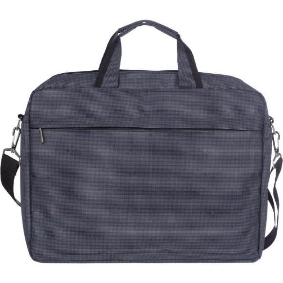 Сумка для документов полиэстр  390х290х50 мод. 1076 (серая)
