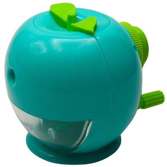 Точилка механическая детская Kw-Trio Яблоко, пластик,цвет в асс  31FA