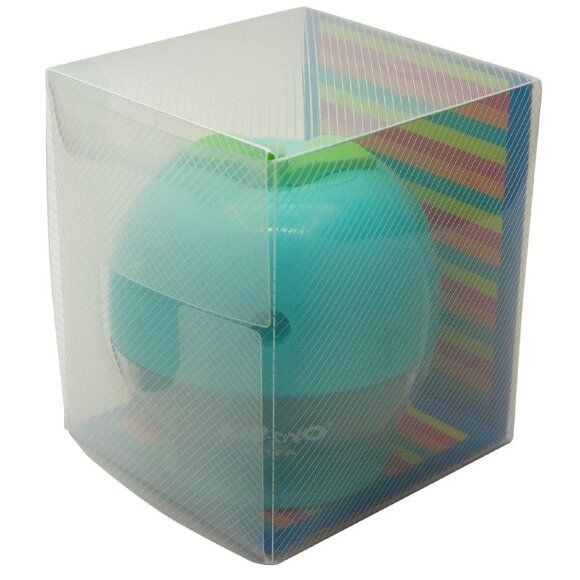 Точилка механическая детская Kw-Trio Яблоко, пластик,цвет в асс  31FA