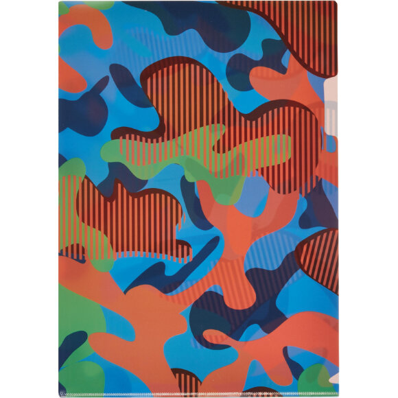 Папка уголок А4 №1School Милитари цветной 2 шт/уп (2 цвета)