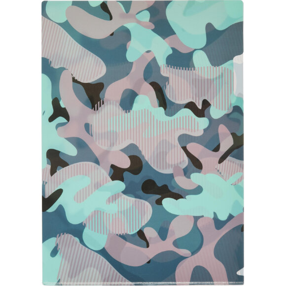 Папка уголок А4 №1School Милитари цветной 2 шт/уп (2 цвета)