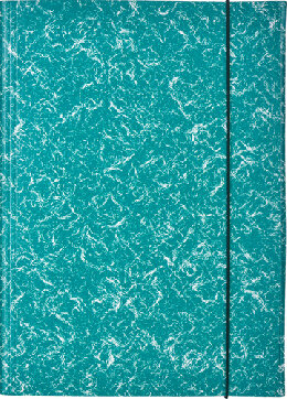 Папка картонные Аttache на резинке, зеленый Папка картонные Аttache на резинке, зеленый