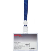 Бейдж Promega office горизонтальный с рулеткой, 105х74T-678H