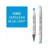 Маркер TOUCH BRUSH двухсторонний цв.262 лазурный голубой, 1210262