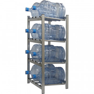 Метал.Мебель KD_Бомис-8 стеллаж для воды бутилир. на 8 тар