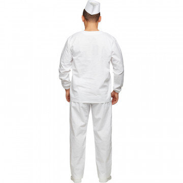 Спец.халат Костюм Пекаря универсальный/у05-КБР дл.рук. (р.56-58) р.170-176