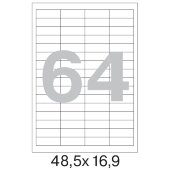 Этикетки самоклеящиеся Office Label 48,5х16,9 мм/64 шт. на листеА4  50 лис