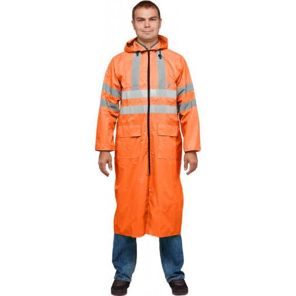 Плащ ПВХ Тайфун орж.СОП 44-46/170-176  100879
