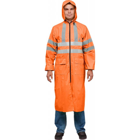 Плащ ПВХ Тайфун орж.СОП 44-46/170-176  100879