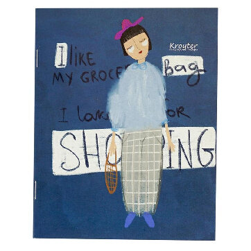 Тетрадь общая А5,48л,165х206,кл,скреп,обл.карт,бл.65гр Серия В тренде 00010